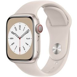 Apple Watch Series 8 41 mm (GPS + Cellular) polarstern