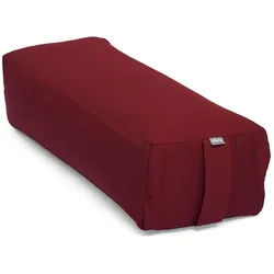 bodhi Salamba (rechteckig) Yoga-Bolster Eco, Dinkelhülsen Bordeaux 1 St