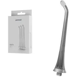Zahnheld Aufsteckbürsten Zahndusche Ersatzdüsen Sensitiv - für Zahnheld Munddusche Aquadent, 3 Stück, Weiß, mit Gummi-Spitze, im 3er, 6er oder 9er Set, Zahnpflege Set, Water Flosser, für sensible Bereiche Zahnzwischenräume, für Munddusche weiß