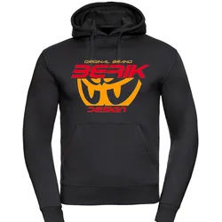 Berik The New Eye Hoodie, schwarz-rot-orange, Größe 2XL für Männer