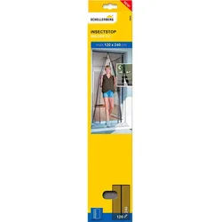 SCHELLENBERG Insektenschutz-Vorhang Magnetvorhang für Balkontür und Terrassentür, (Set, 1-St), Fliegengitter ohne bohren, 90 x 210 cm oder 120 x 240 cm, anthrazit grau