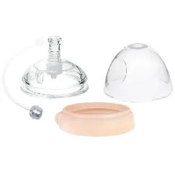 Haakaa Generation 3 Trinkflaschenaufsatz mit automatischem Strohhalm Set 1 St rosa