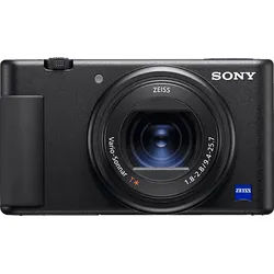 SONY ZV-1A I Premium Kompaktkamera Schwarz, 2.7x opt. Zoom, Xtra Fine Selfie-Touchdisplay, WLAN