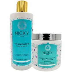 Nicky Paris - Shampoo und Maske Set mit Biotin 2 Pc