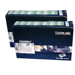 Lexmark C534 Toner Black High Yield 2 Pack