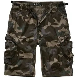 Brandit Bermudas Herren Bermuda Cargo Shorts Kurze Hose Short Army BW Sommer Knielang bunt S (W30)