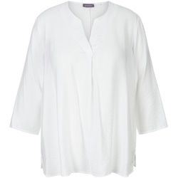 Bluse 3/4-Arm Samoon weiss