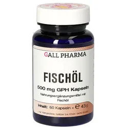 Fischöl 500mg Gph Kapseln 60 ST
