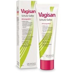 Vagisan Schutz-Salbe: Atmungsaktive Wundschutzcreme für den Intimbereich und zur täglichen Intimpflege Salbe 75 ml Frauen 75 ml Salbe