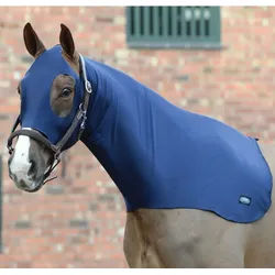 WeatherBeeta Pferde-Stalldecke Weatherbeeta Stretch Halsteil - navy S cm