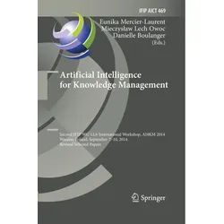 Artificial Intelligence For Knowledge Management, Kartoniert (TB)