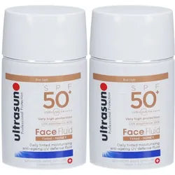 ultrasun Getöntes Gesichtsfluid Honey Spf50+