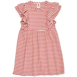 Müsli by GREEN COTTON Midikleid 1552090300 Mädchen (1-tlg) Bekleidung, Outfit, Dress, Robe, Midikleid rot 98