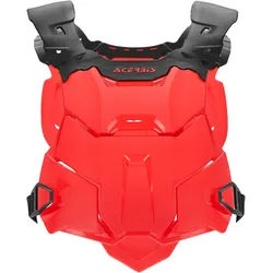 Acerbis Linear Brustprotektor, schwarz-rot für Männer