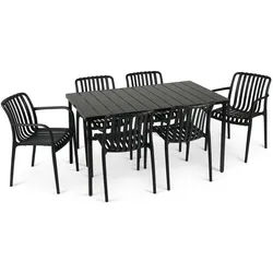 Idimex Gartenmöbel SET Tulipano , Metall, Metall , Mode , Gartenmöbel, Gartengarnituren, Gartenmöbel-Sets