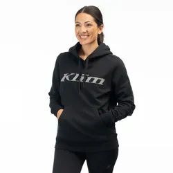 Klim Damen Hoodie, schwarz-grau, Größe XL