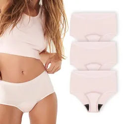 siegmund care Damen Perioden Hipster Periodenslip 3 St rosa