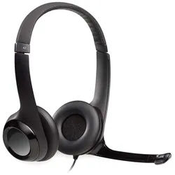 LOGITECH Headset H390, USB, Stereo, schwarz