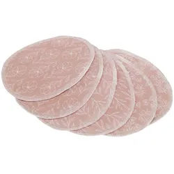 Blümchen Kuschel-Stilleinlagen 3 Paar Bio-BW Floral Rosenholz 6 St