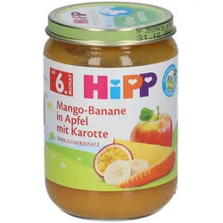 HiPP Mango-Banane in Apfel mit Karotte ab dem 6. Monat