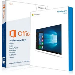 Windows 10 Home + Office 2013 Professional Download