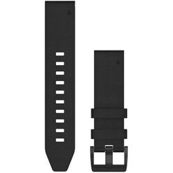 Garmin Quickfit Leder Armband 22mm Schwarz / Schwarz fenix 6/7, epix2