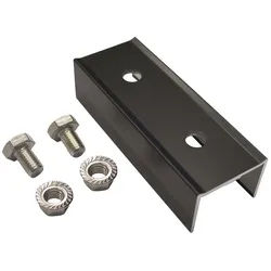 Zenit Energy GmbH Halterung Profilverbinder Set schwarz 40x40mm mit Nut Schienenverbinder Alu/A2, (10-tlg) schwarz