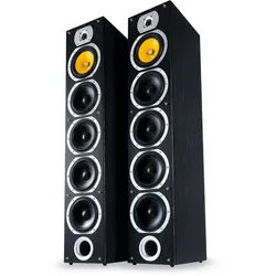 Bennett & Ross Exosphere HiFi Standlautsprecher Paar schwarz 2x 200W RMS