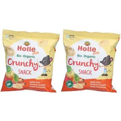Holle Kids Knuspersnack Apfel-Zimt bio