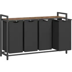 Wäschekorb Schwarz ca. 116x72x33cm