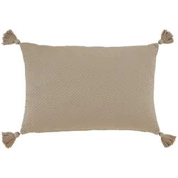 Zierkissen Frieda in Beige ca. 40x60cm