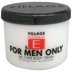 Village Pflege Vitamin-EAll Over Body Cream For Men Only 500 ml