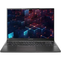 Captiva Power Starter I82-635 Core i7 Iris Xe Graphics (16", Intel Core Ultra 7 155U, 8 GB, 500 GB, DE), Notebook, Schwarz