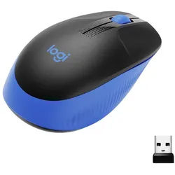 Logitech Logitech M190 Maus Funk Optisch Blau 3 Tasten 1000 dpi Mäuse blau