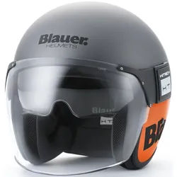 Blauer Pod 06 Jethelm, grau-orange, Größe XL für Männer