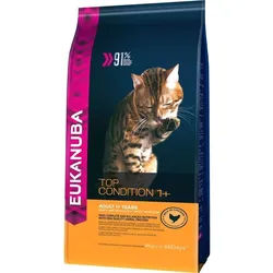 EUKANUBA Top Condition 1+ Adult Huhn 10kg + Überraschung für die Katze