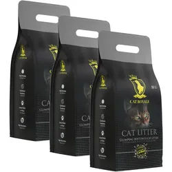 Cat Royale Aktivkohle Bentonitsplitt 30l (3x10l)