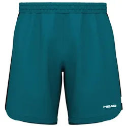 Head Tennishose Power Short (4-Wege-Stretch, feuchtigkeitsabsorbierend) 2025 kurz tealblau Herren