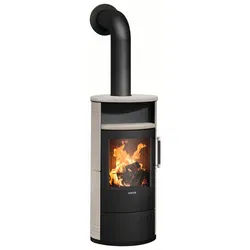 JUSTUS Kaminofen »Island 5 2.0«, Freddo, 5 kW - schwarz