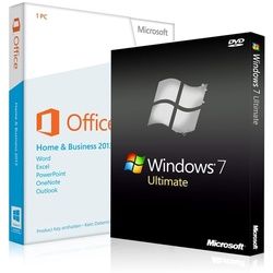 Windows 7 Ultimate + Office 2013 Home & Business (DE) 32/64 Bit