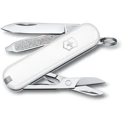Victorinox Classic SD 7 Funktionen, kleines Taschenmesser Falling Snow