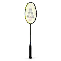 Karakal Badmintonschläger Black Zone 30 (82g/ausgewogen) schwarz/gelb - besaitet