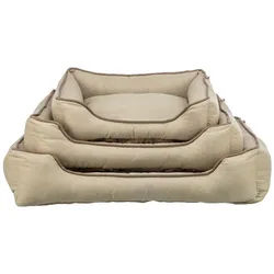 TRIXIE Tierbett Bett Nio sand für Hunde 60 cm x 75 cm