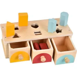 2Kids Toys Shape Sorting Box Activity Spielzeug 12m+ 10 St.