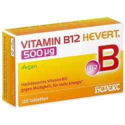 Vitamin B12 Hevert 500 Μg Tabletten