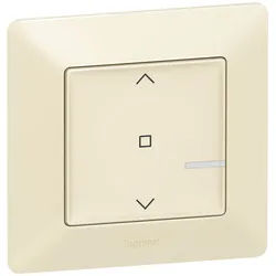 Legrand 752291 Funk Wandsender Rollladen von Valena Life with Netatmo mandelweiß