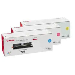Canon CRG-701 Toner CMY Pack of 3