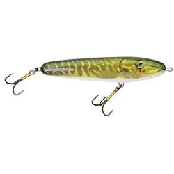 Salmo Kunstköder Salmo Sweeper Wobbler Jerkbait Real Pike hecht RPE, (1-St) 12 cm