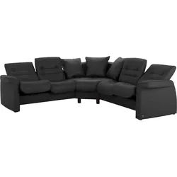 Stressless® Ecksofa »Sapphire«, Low Back, inklusive Relaxfunktion & Rückenverstellung, Breite 248 cm Stressless® black BATICK