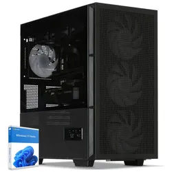 Sedatech UCCK226I2I1HF - Watercooling Gaming-PC (Intel Core i9 14900KF 24x 3.2GHz (max 5.8GHz), Radeon RX 9060 XT 16GB, 32 GB RAM, 2000 GB SSD, Watercooling, Wlan 6)